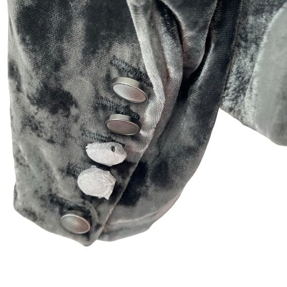 House of Harlow Gray NWTs Velvet Blazer size XS - Picture 4 of 7